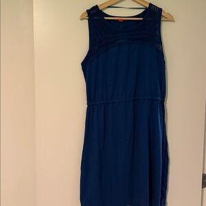 Blue Sleeveless Dress